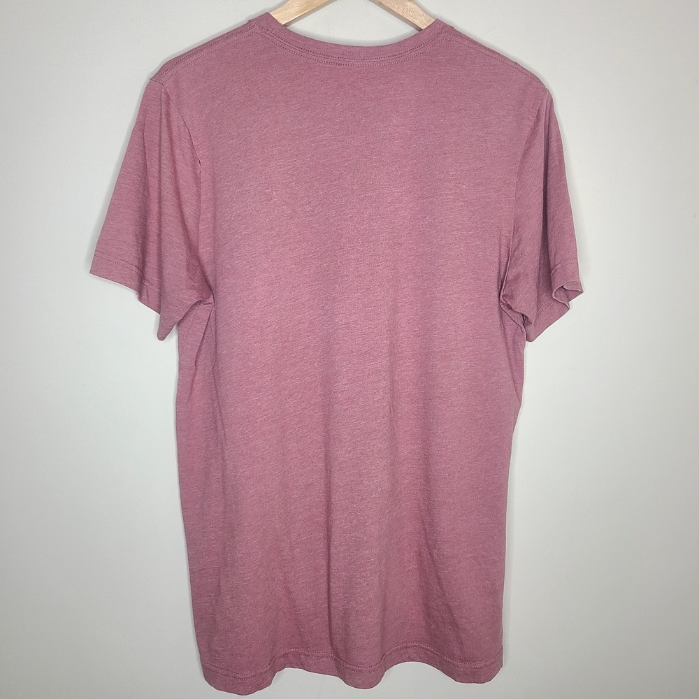 Buc-ee's Gas Station Georgia State Short Sleeve Tee‎ Shirt Size L Pink - Picture 3 of 4